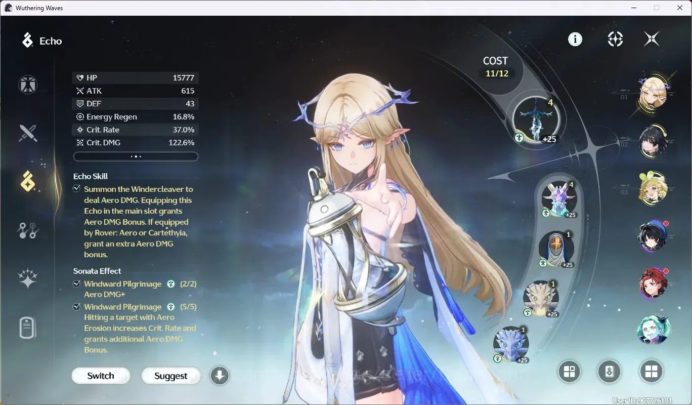 Wuthering Waves Accounts SEA|UL 53|Rank 6|2 Char Limit [Cartethyia RC4+(Sig image 4