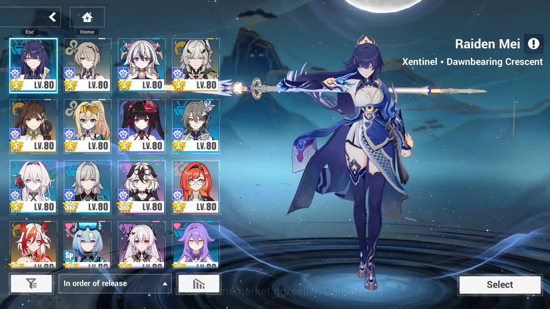 Honkai Impact 3rd Accounts SEA ENDGAME| Xentinel,Sparkle,HeliaPAWS,MiniDudu,C image 1