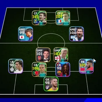 eFootball Accounts High-End Android|Big Time Erling Haaland|Power3093|Epic Pepe,Eric Cantona,Paul Scholes,Andriy|5 Show