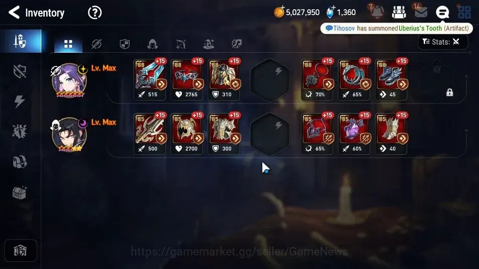 Epic Seven Accounts GLOBAL UnVerif|New Era|3 ML(Rhiana & Luciel,Specte image 12