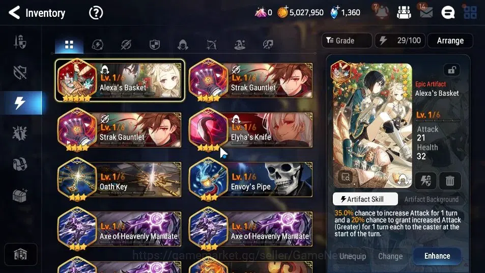 Epic Seven Accounts GLOBAL UnVerif|New Era|3 ML(Rhiana & Luciel,Specte image 14