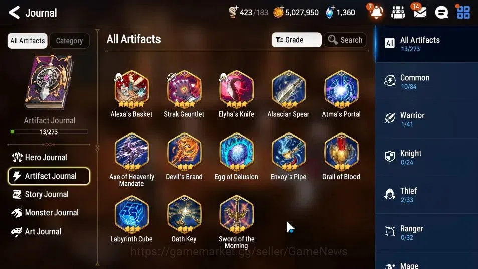 Epic Seven Accounts GLOBAL UnVerif|New Era|3 ML(Rhiana & Luciel,Specte image 8