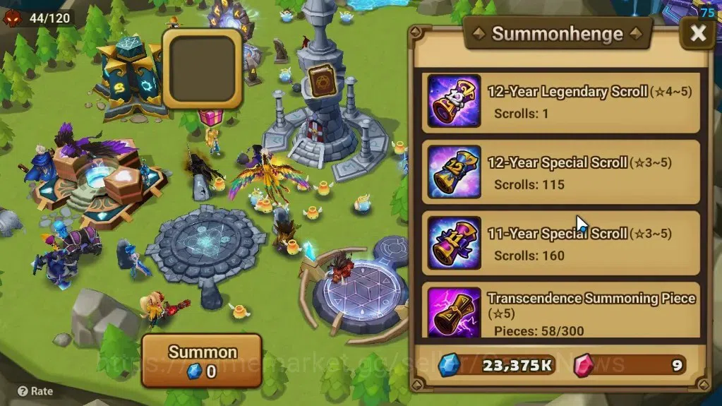 Summoners War: Sky Arena Accounts ASIA|Lv 26|Ready Gacha|115 12-YSC + 160 11-YSC + 3 image 12