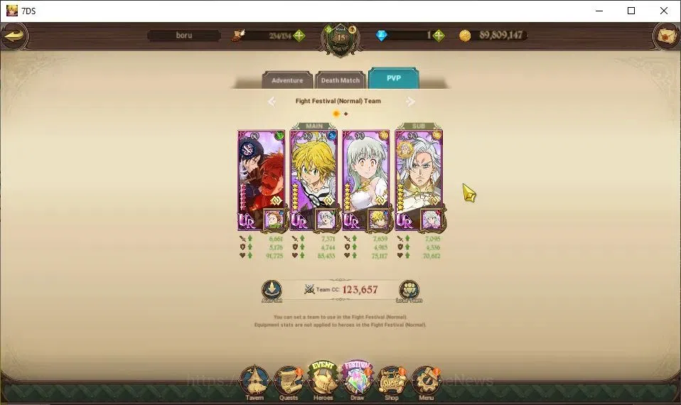 The Seven Deadly Sins: Grand Cross Accounts GLOBAL|1,5M CC|1 LR+ 6 UR|Elizabeth,Nemesis Meliod image 8