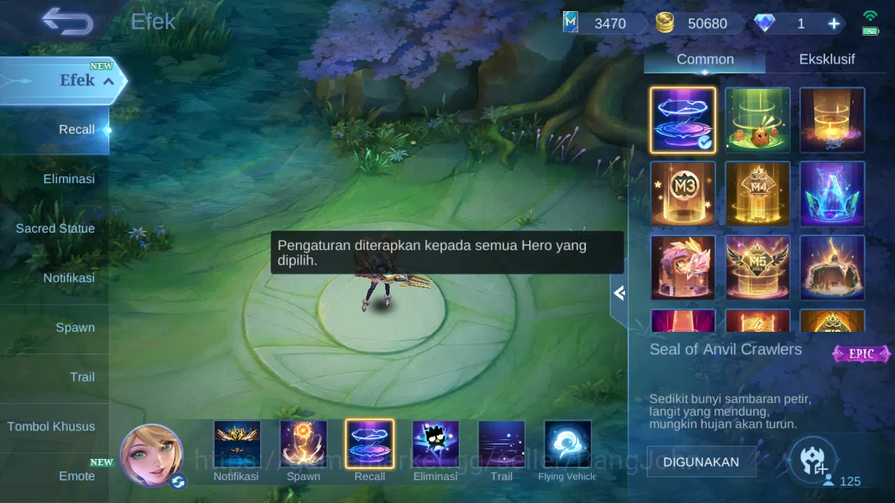 Mobile Legends: Bang Bang Accounts Others Hero 125 Skin 334 | Legend Gusion | KOF Chou, Guin | CC Ling | Aspirant Fanny 15