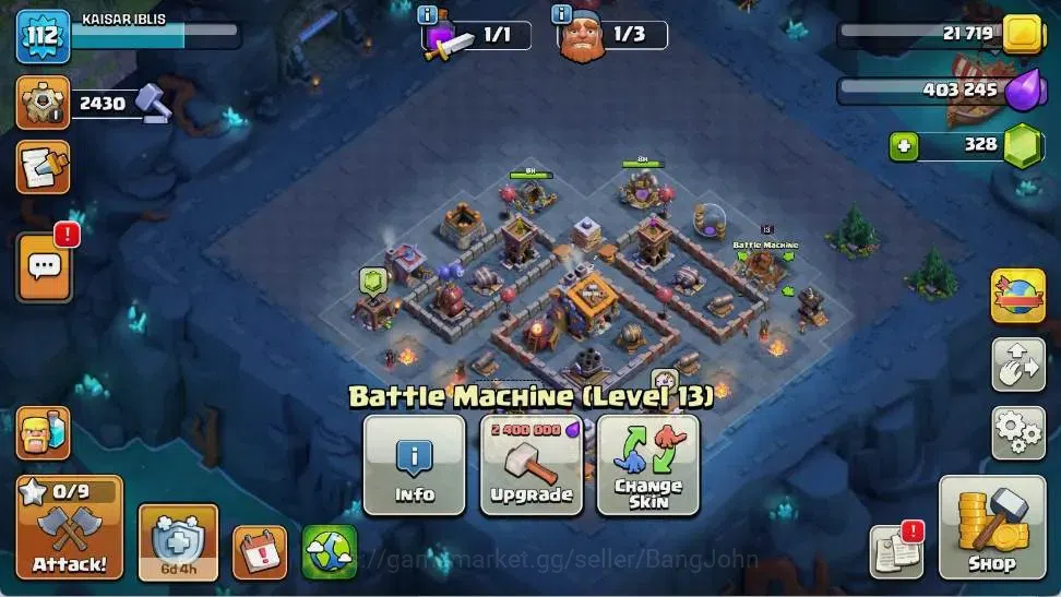 Clash of Clans Accounts Global |TH 12-BH 9|LVL 112|BK 46,AQ 50,MP 25,GW 30 image 15