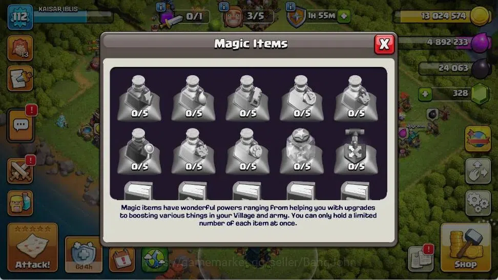 Clash of Clans Accounts Global |TH 12-BH 9|LVL 112|BK 46,AQ 50,MP 25,GW 30 image 3