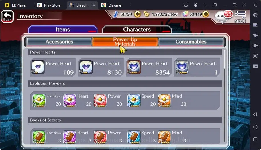 Bleach: Brave Souls Accounts Mid-Tier GLOBAL | 50K ORB+MidGame | Gin FierceBattle,Gremmy9TH,Rangiku Swimsuit,Zangetsu 10