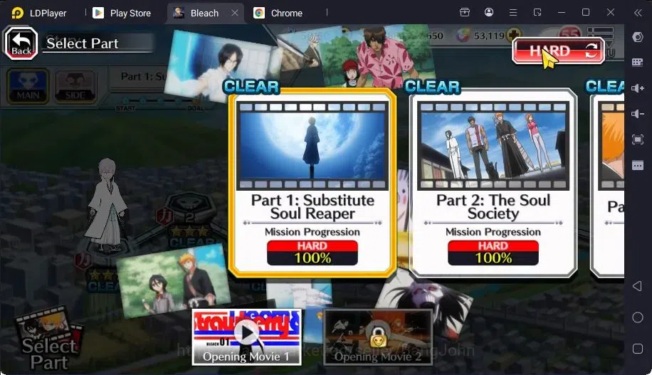 Bleach: Brave Souls Accounts Mid-Tier GLOBAL | 50K ORB+MidGame | Gin FierceBattle,Gremmy9TH,Rangiku Swimsuit,Zangetsu 8
