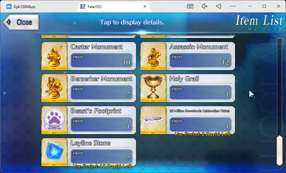 Fate-Grand Order Accounts NA|Lv17|BD Unset|4 SSR|Altria Pendragon (Saber),Oberon,Etc|SQ 2,SQF 1|FG033B 1