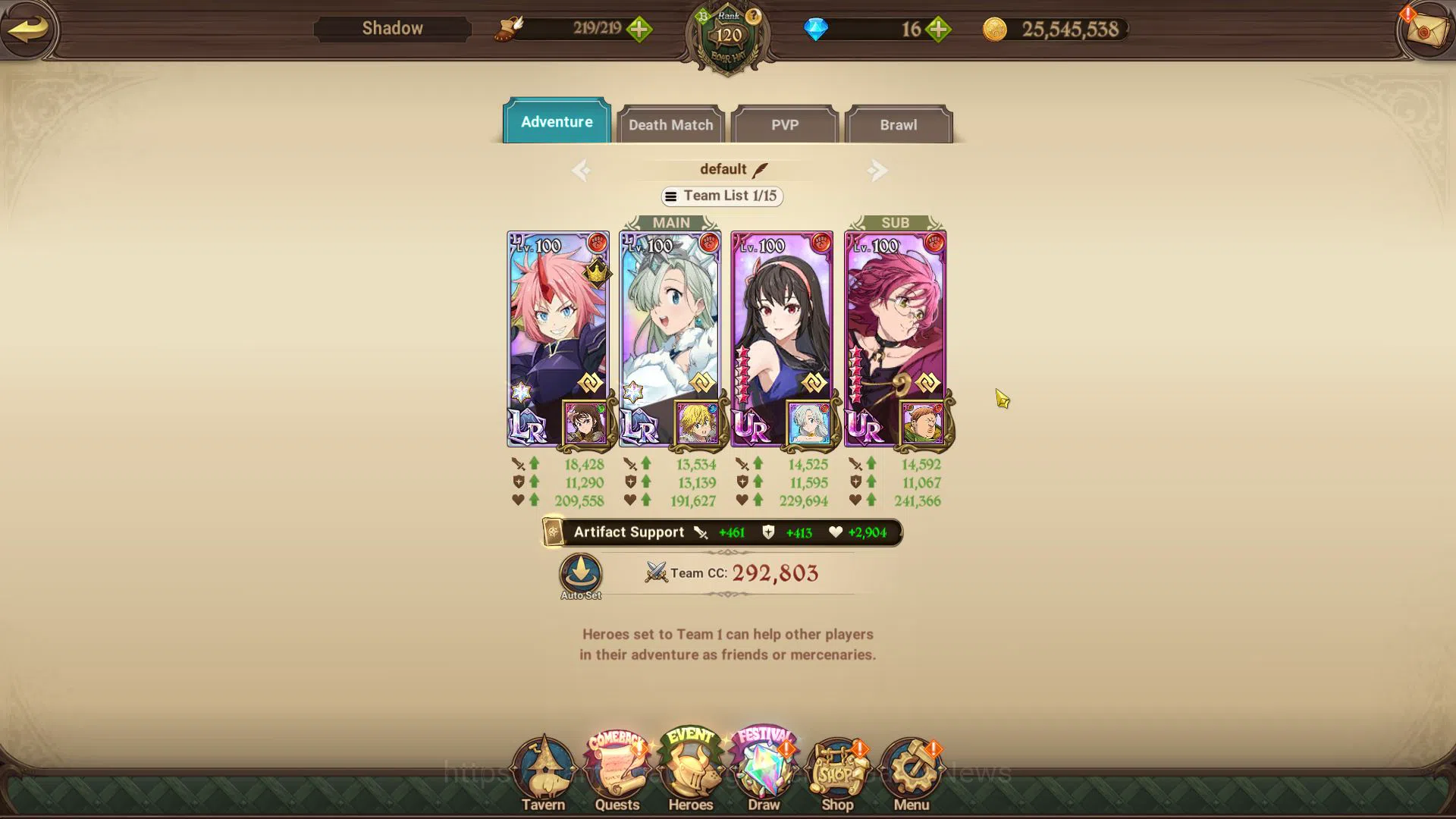 The Seven Deadly Sins: Grand Cross Accounts Asia|4,9M CC|2 LR+5 UR+Collab [Tensura,TOG,Overlor image 12