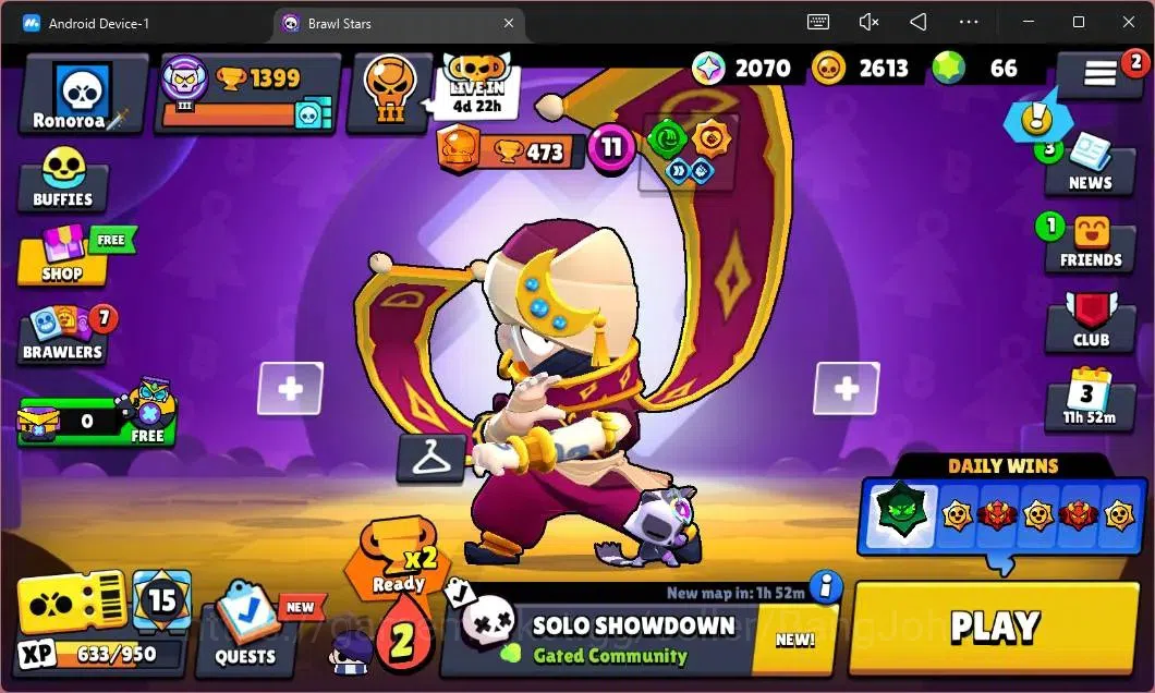 Brawl Stars Accounts Global | 1399 Thropy|18 Brawler|1 Max Hypercharge image 1