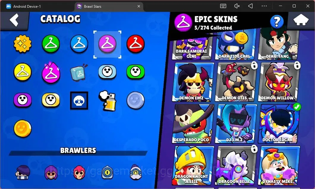 Brawl Stars Accounts Global | 1399 Thropy|18 Brawler|1 Max Hypercharge image 10