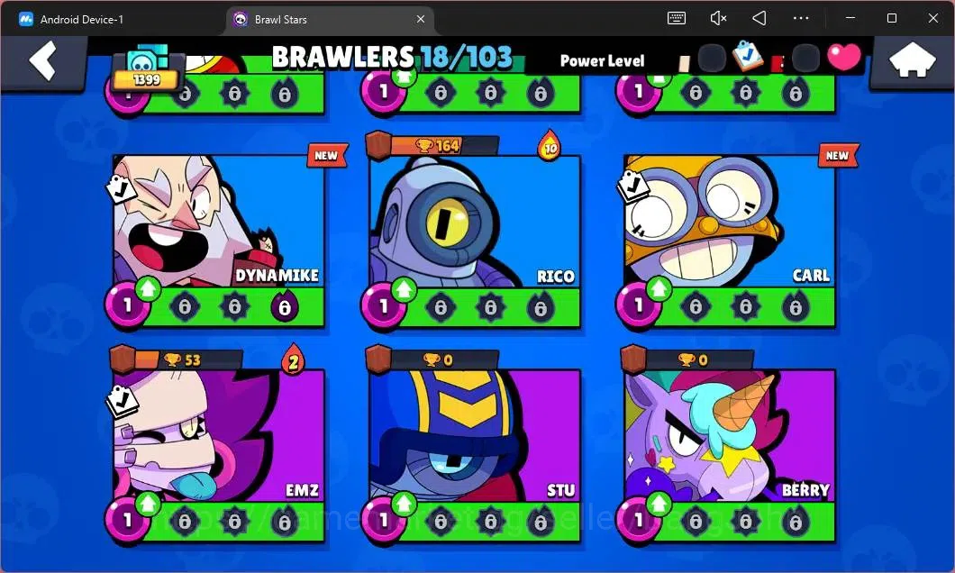 Brawl Stars Accounts Global | 1399 Thropy|18 Brawler|1 Max Hypercharge image 7