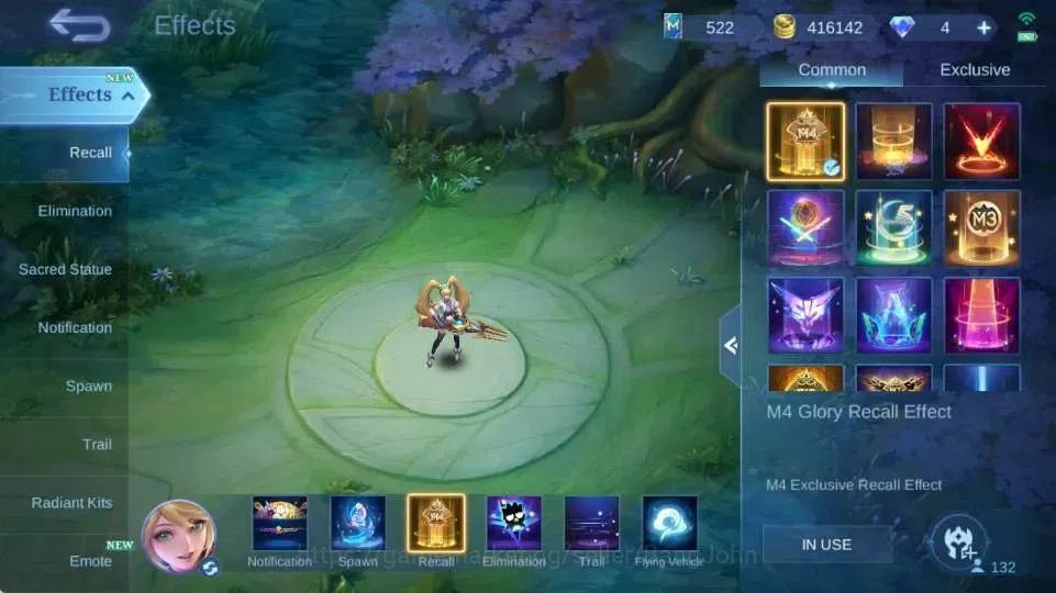 Mobile Legends: Bang Bang Accounts Global|Hero 132|Skin 265|Renowned|STAR Hayabusa+Le image 3