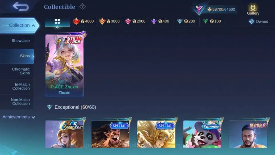 Mobile Legends: Bang Bang Accounts Global|Hero 132|Skin 265|Renowned|STAR Hayabusa+Le image 5
