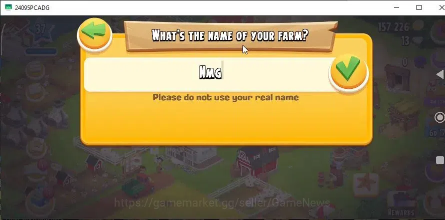 Hay Day Accounts Level 37 | Barn Storage 1000 + Silo Storage 500 | 157,2k Coins,13 Dm |CN ON|Log Supercell ID|Take 12
