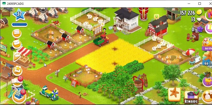 Hay Day Accounts Level 37 | Barn Storage 1000 + Silo Storage 500 | 157,2k Coins,13 Dm |CN ON|Log Supercell ID|Take 3