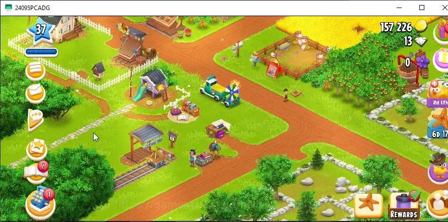 Hay Day Accounts Level 37 | Barn Storage 1000 + Silo Storage 500 | 157,2k Coins,13 Dm |CN ON|Log Supercell ID|Take 4