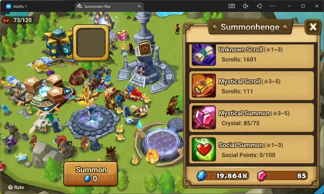 Summoners War: Sky Arena Accounts GLOBAL | NB 5 TESHAR,Starter Gacha 115 12Y+160 11Y image 5