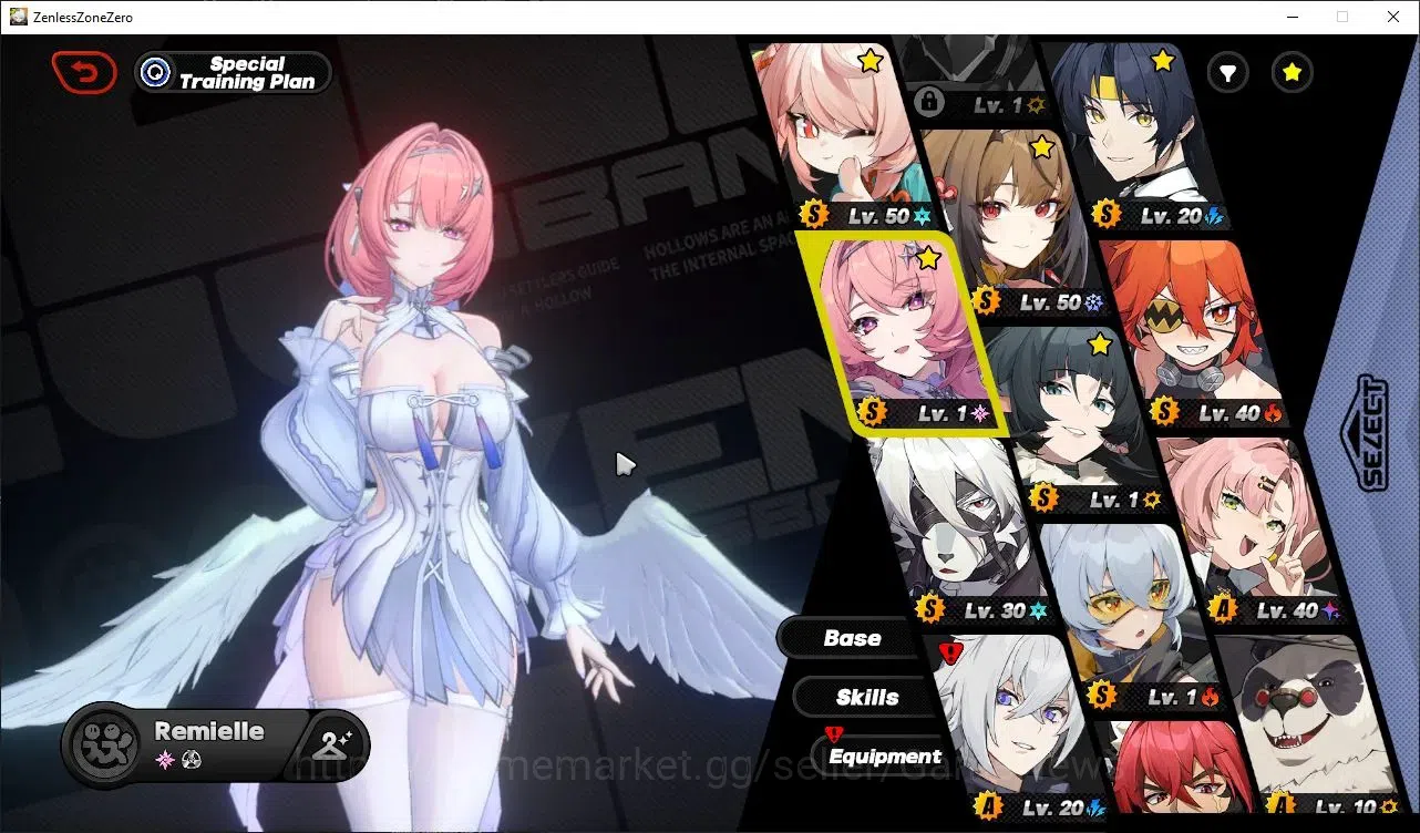 Zenless Zone Zero Accounts Others ASIA|IK 45|5 Limited| (Ye Shunguang,Jane Doe)+Sign Remielle,Zhao,Harumasa +2 STD Char|4 S 1