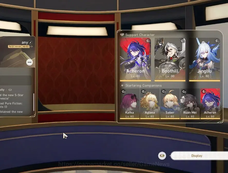 Honkai Star Rail Accounts Asia|TL70|20 Limited|[Saber,Acheron,Archer,Boothil image 2