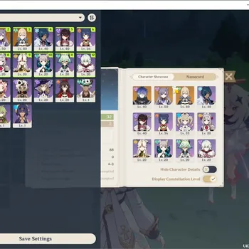 Genshin Impact Accounts Starter Asia|AR 32|1 Limited + 1(*5Weapon)|Flins + 2 Standard Keqing & Jean|Low Quest