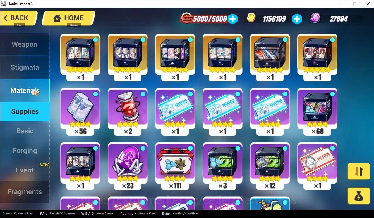 Honkai Impact 3rd Accounts SEA Lv70| 3 Fullset (Theresa Apocalypse LuVo, Raid image 10