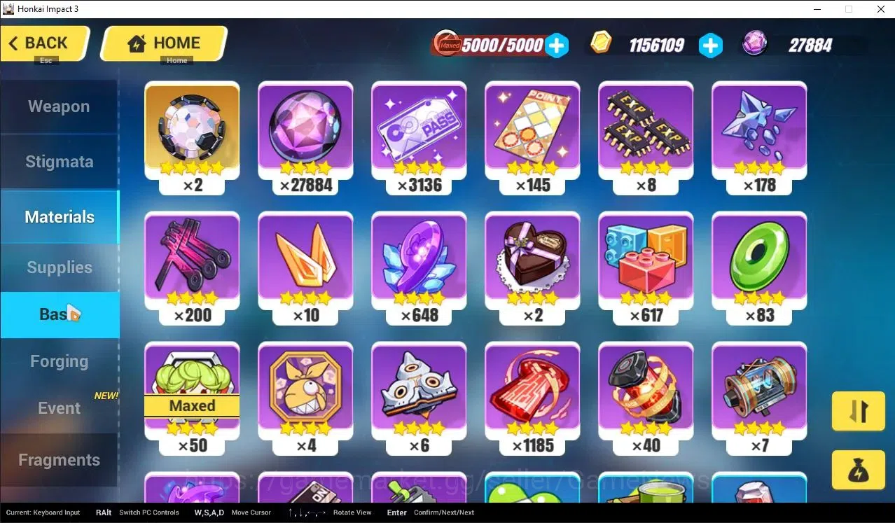 Honkai Impact 3rd Accounts SEA Lv70| 3 Fullset (Theresa Apocalypse LuVo, Raid image 11