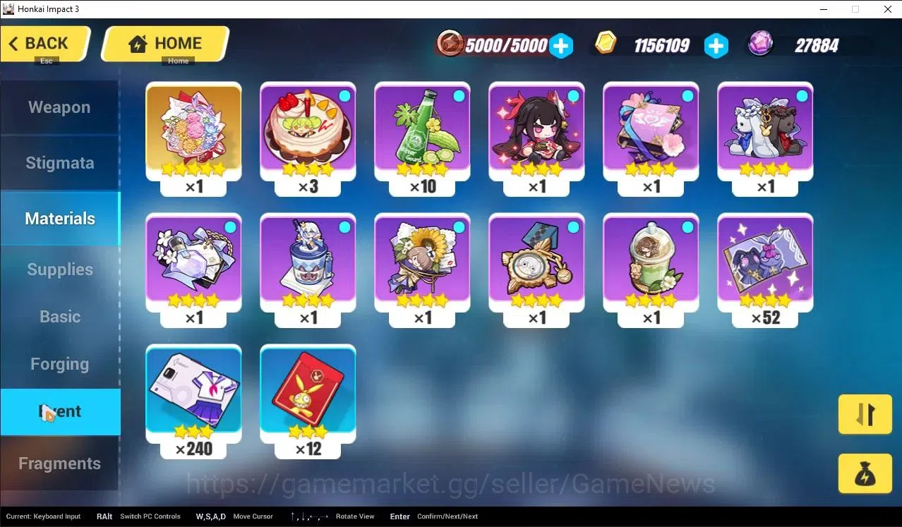 Honkai Impact 3rd Accounts SEA Lv70| 3 Fullset (Theresa Apocalypse LuVo, Raid image 13