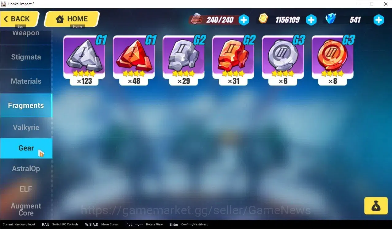 Honkai Impact 3rd Accounts SEA Lv70| 3 Fullset (Theresa Apocalypse LuVo, Raid image 15