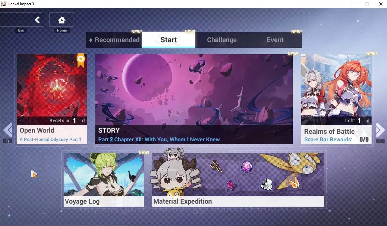 Honkai Impact 3rd Accounts SEA Lv70| 3 Fullset (Theresa Apocalypse LuVo, Raid image 17