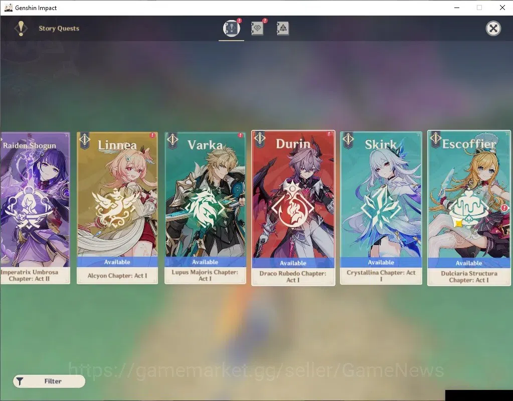 Genshin Impact Accounts Europe|AR 55|BD Unset|5 Limited+6(*5Wep)|(Mavuika, image 16
