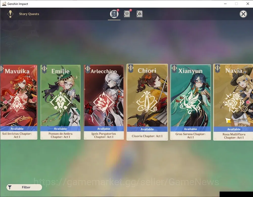 Genshin Impact Accounts Europe|AR 55|BD Unset|5 Limited+6(*5Wep)|(Mavuika, image 17