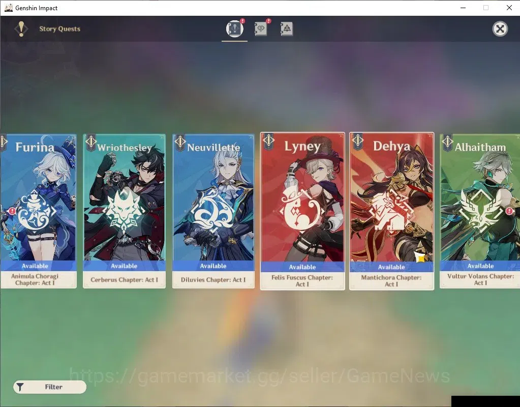 Genshin Impact Accounts Europe|AR 55|BD Unset|5 Limited+6(*5Wep)|(Mavuika, image 18