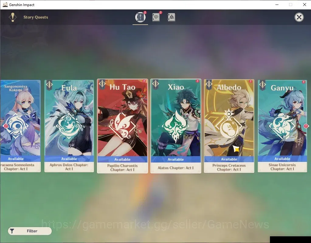 Genshin Impact Accounts Europe|AR 55|BD Unset|5 Limited+6(*5Wep)|(Mavuika, image 20
