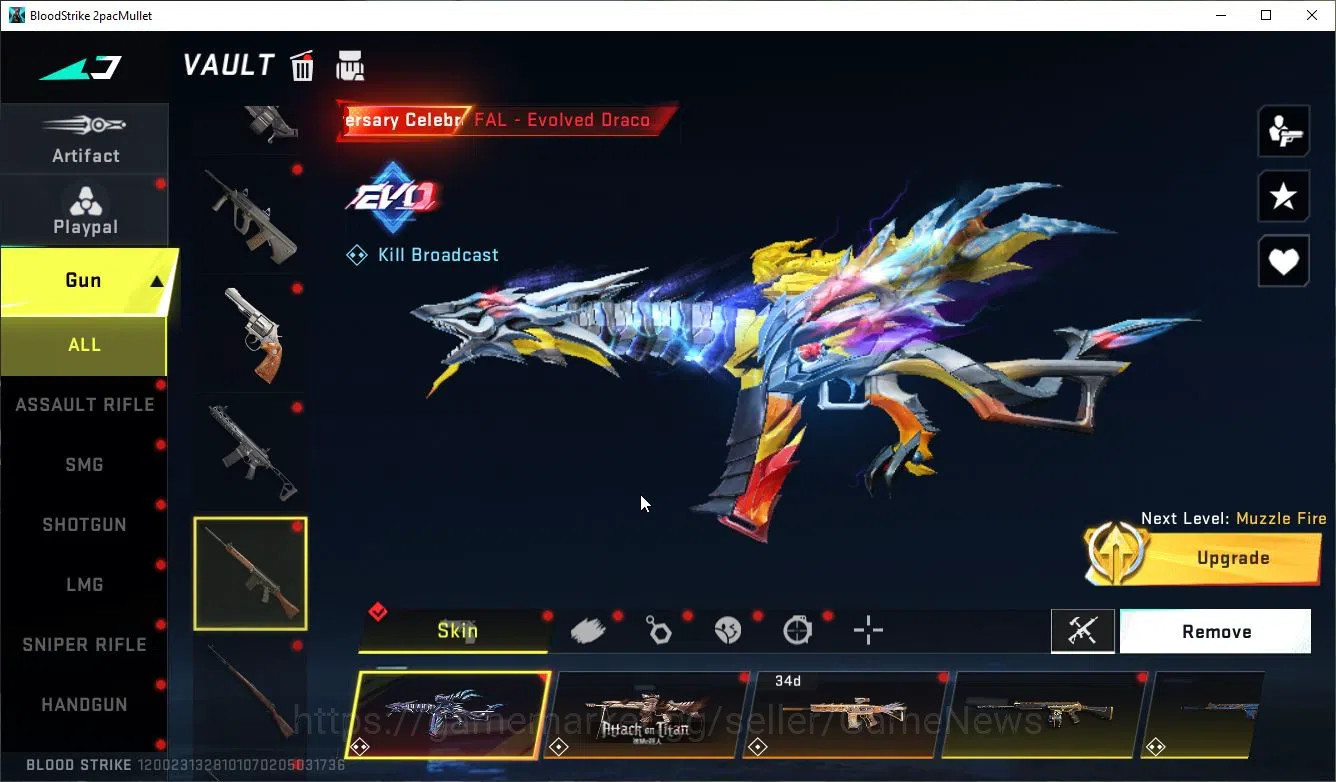 Blood Strike Accounts ASIA|MELE TalonKnife,Shuriken,LightBlade+15 ULTRA[ image 19