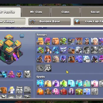 Clash of Clans High-End TH 14-BH 9|LVL148|BK70,AQ79,MP51,GW45,RC30|BM217,B image 1