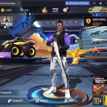 Free Fire Accounts Indonesia | Vault 155 | SG GURUN PASIR | SG LUMUT  image 1
