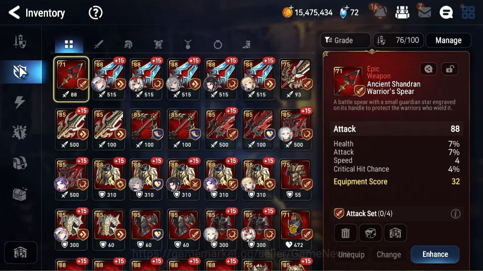 Epic Seven Accounts GLOBAL Unverif|New Era|3 ML(SP Politis,S Sez,Archd image 10