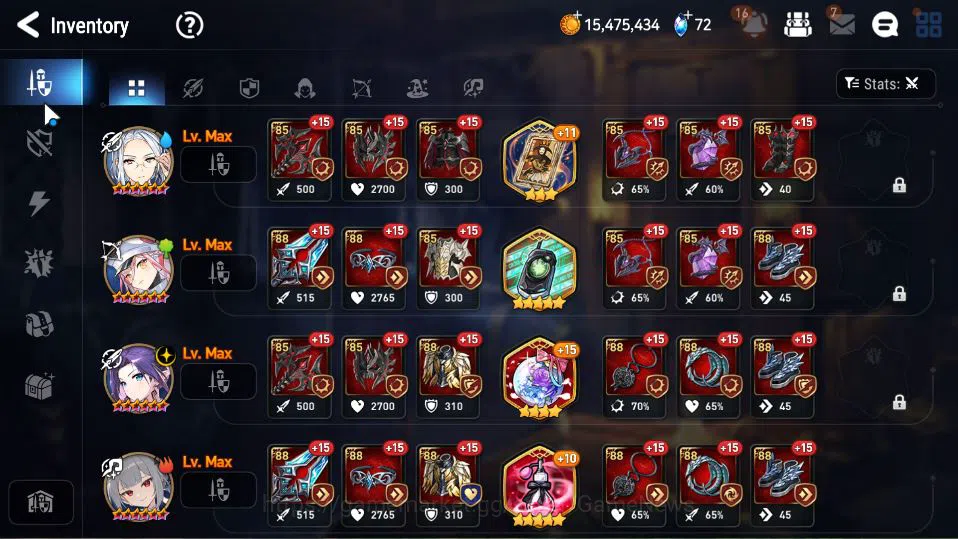 Epic Seven Accounts GLOBAL Unverif|New Era|3 ML(SP Politis,S Sez,Archd image 11