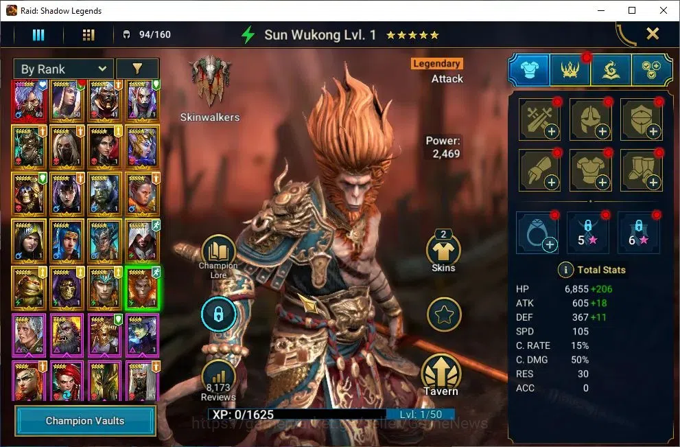 Raid: Shadow Legends Accounts Lv32 793K Power|1 Mythic[Toshiro]+23 Legend(Martyr image 10