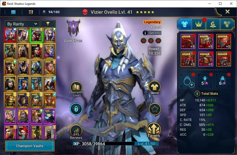 Raid: Shadow Legends Accounts Lv32 793K Power|1 Mythic[Toshiro]+23 Legend(Martyr image 5