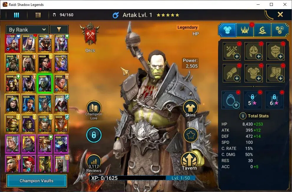 Raid: Shadow Legends Accounts Lv32 793K Power|1 Mythic[Toshiro]+23 Legend(Martyr image 6