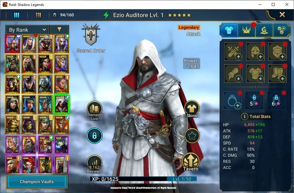 Raid: Shadow Legends Accounts Lv32 793K Power|1 Mythic[Toshiro]+23 Legend(Martyr image 8