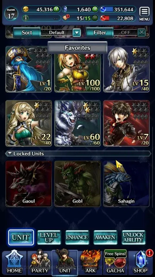 Last Cloudia Accounts GLOBAL|Rank 17|Top Tier Unit [Demon Lord Judecca-S image 2