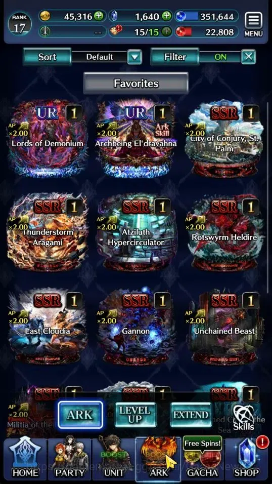 Last Cloudia Accounts GLOBAL|Rank 17|Top Tier Unit [Demon Lord Judecca-S image 3