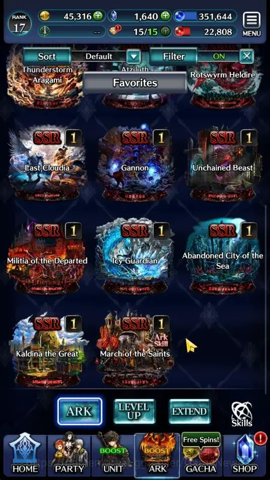 Last Cloudia Accounts GLOBAL|Rank 17|Top Tier Unit [Demon Lord Judecca-S image 4