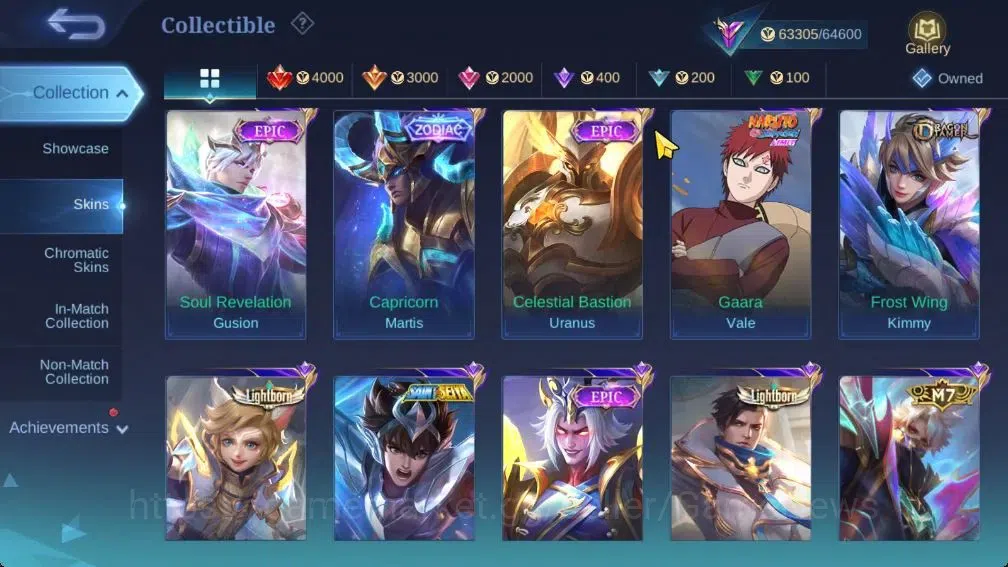 Mobile Legends: Bang Bang Accounts Hero 116|Skin 232|High Immo 123|Prime Granger,KOF image 10