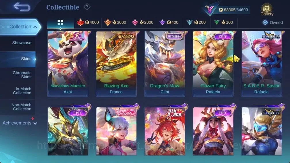 Mobile Legends: Bang Bang Accounts Hero 116|Skin 232|High Immo 123|Prime Granger,KOF image 8